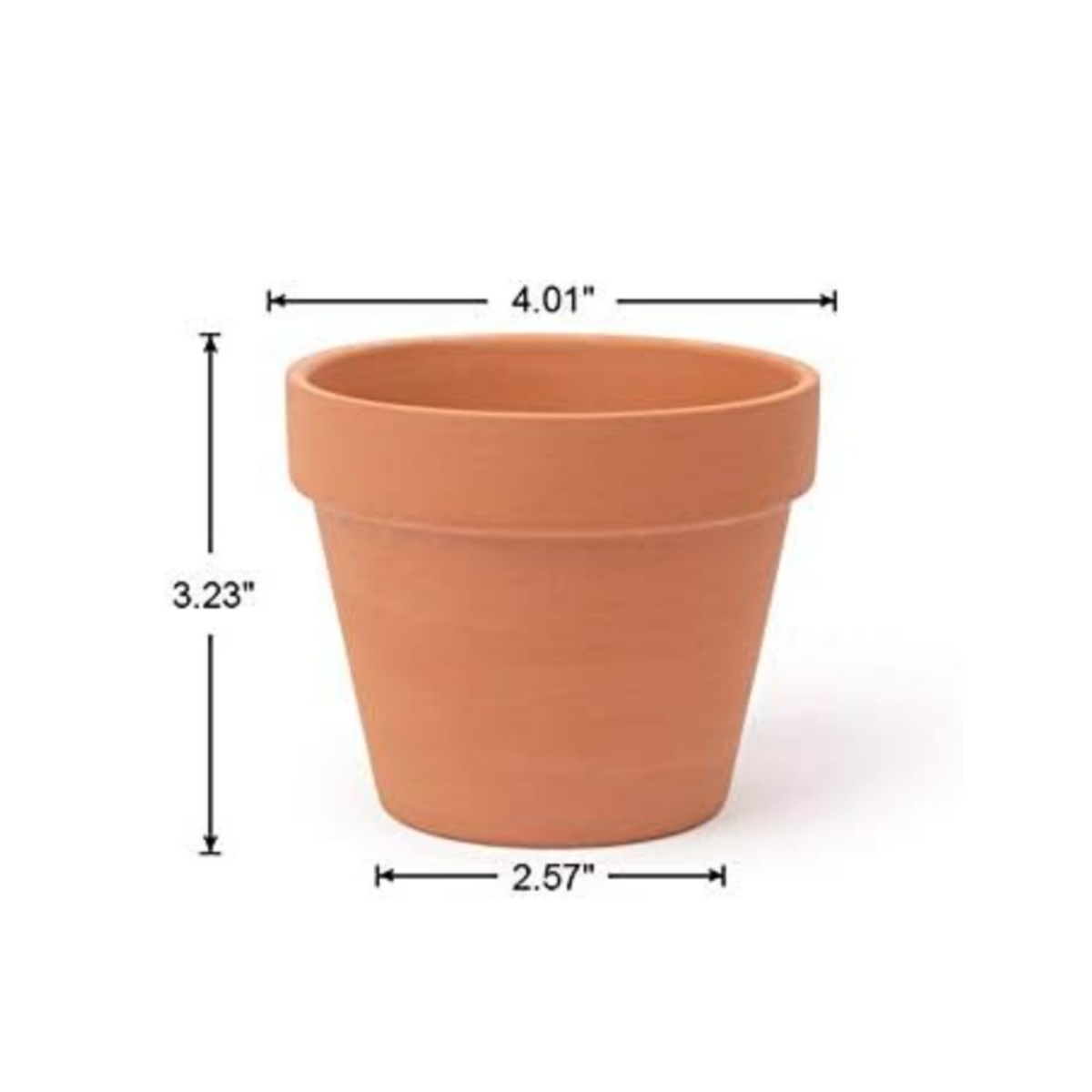 6pcs 4 inch Terracotta Pots Fl – Cactus Mix Pot Bewertung und Preis