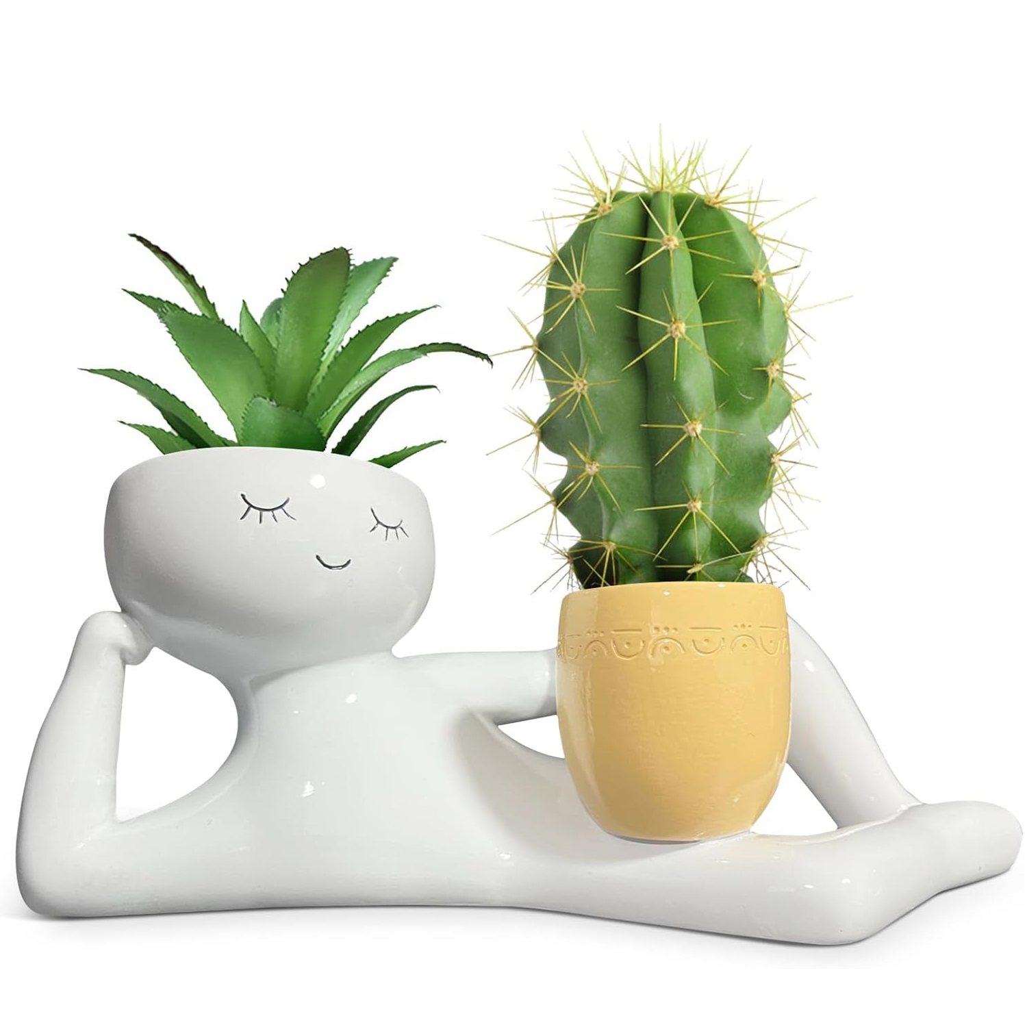 Lazy Little Guy Planter Unique – Cactus Mix Pot Bewertung und Preis