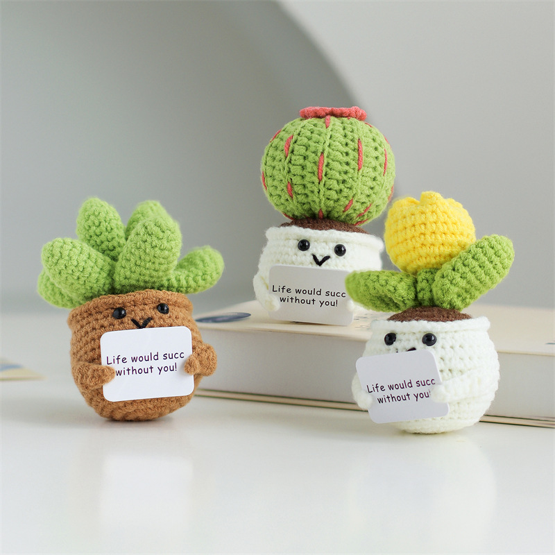 Mini Cute Crochet Flowers Fini – Cactus Mix Pot Bewertung und Preis