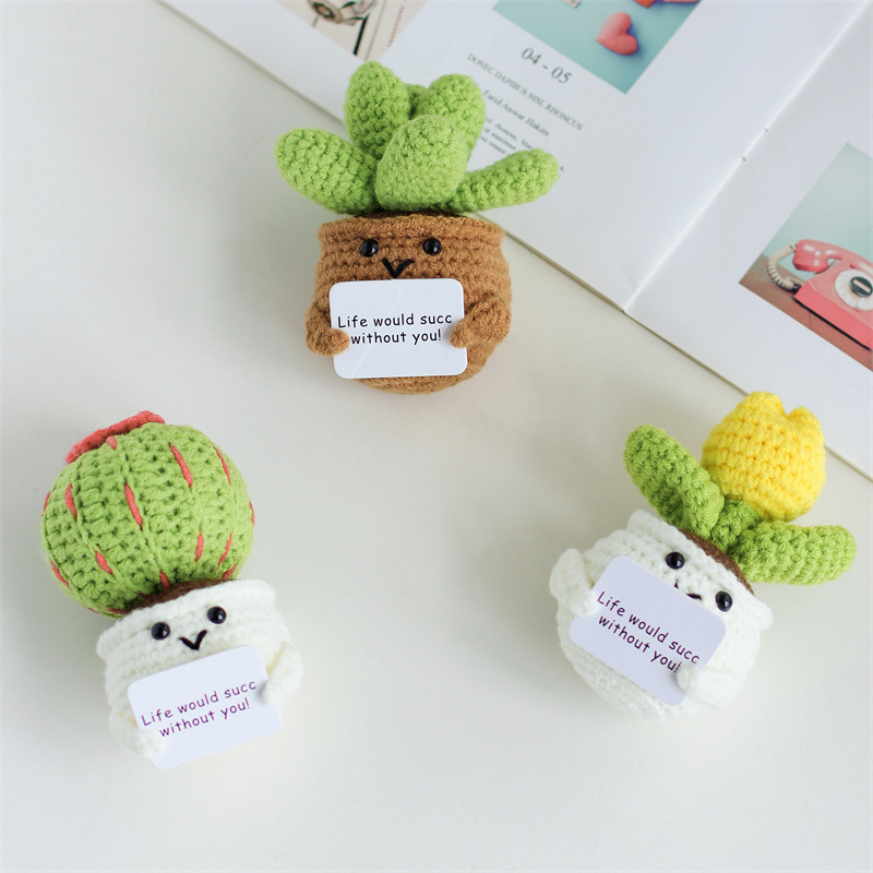 Mini Cute Crochet Flowers Fini – Cactus Mix Pot Bewertung und Preis