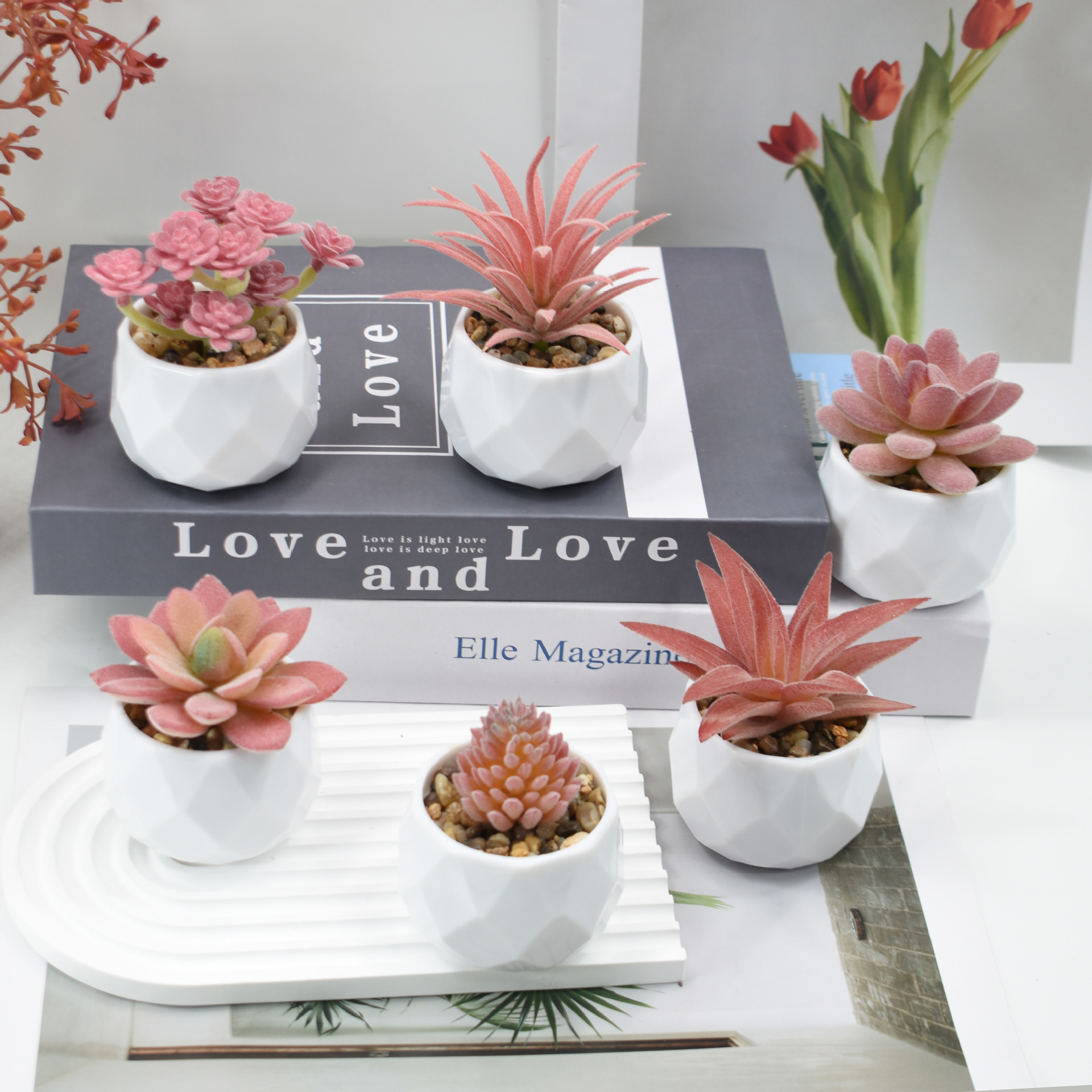 Mini Artificial Plants Simulat – Cactus Mix Pot Bewertung und Preis