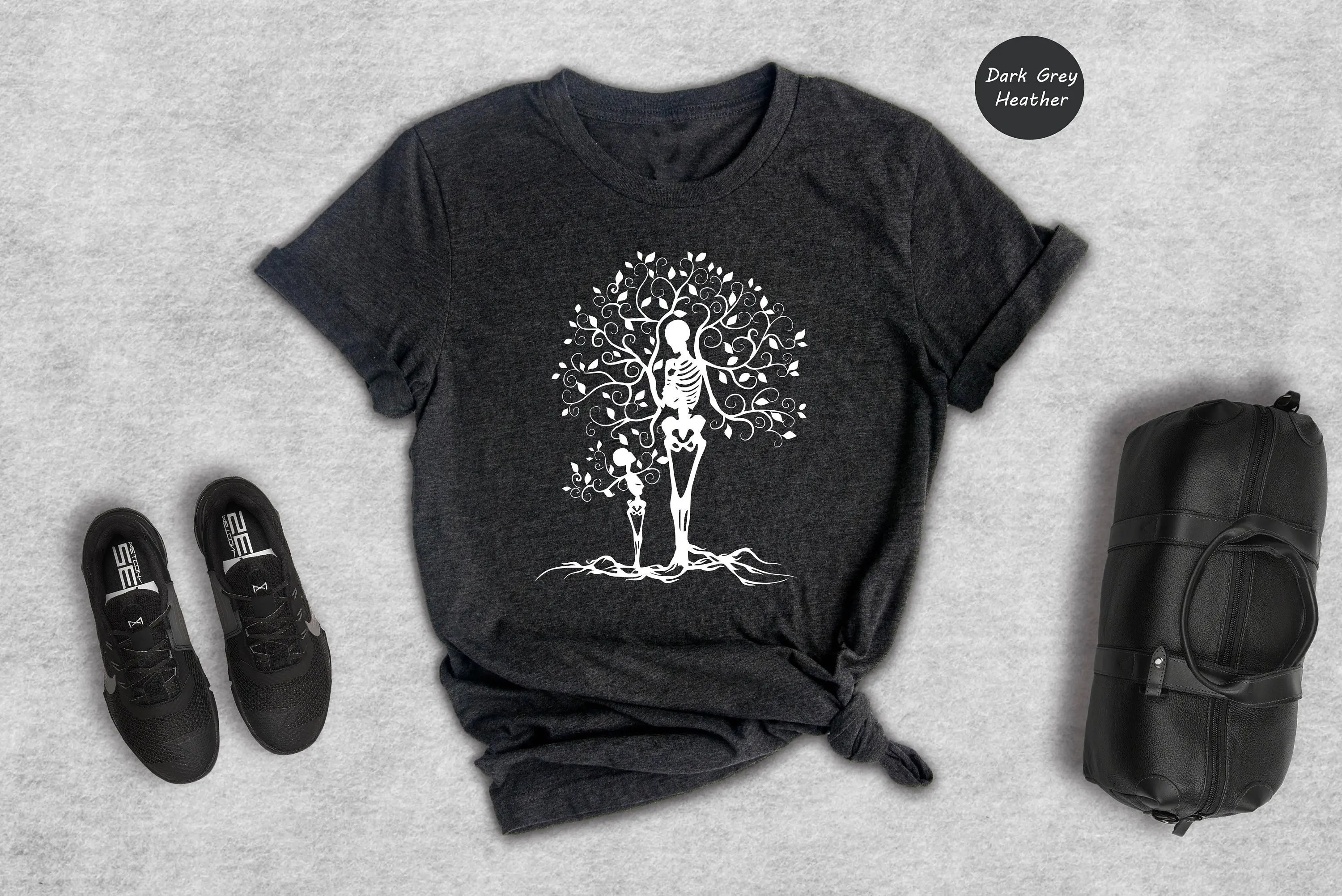Skeleton Parent Tree T Shirt P – Plant Parental Bewertung und Preis