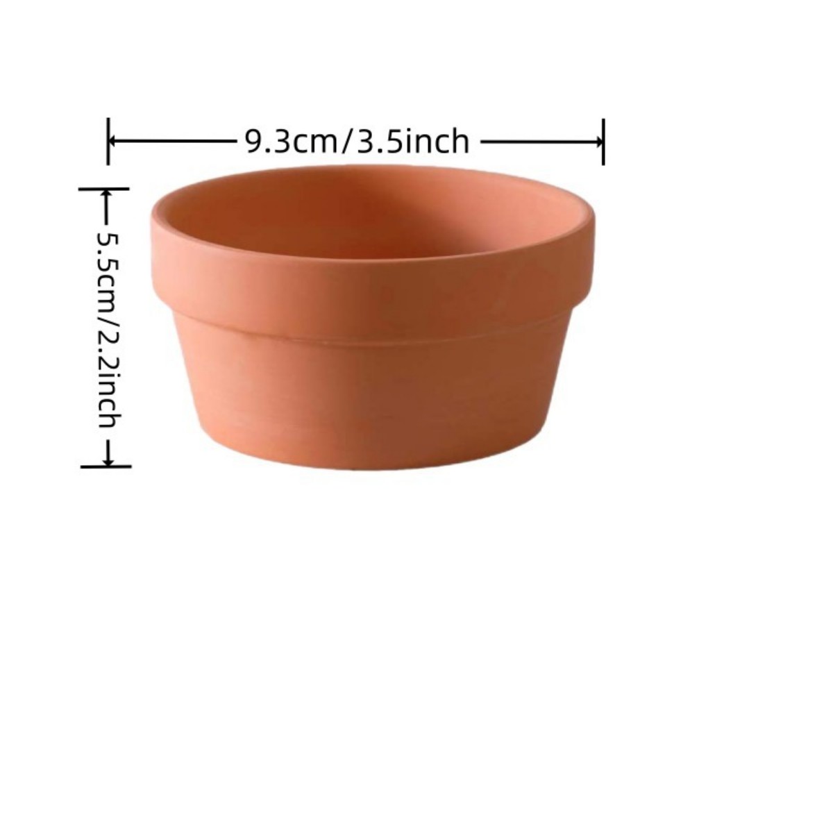 6 PCS Terracotta Buld Pots 3.5 – Cactus Mix Pot Bewertung und Preis