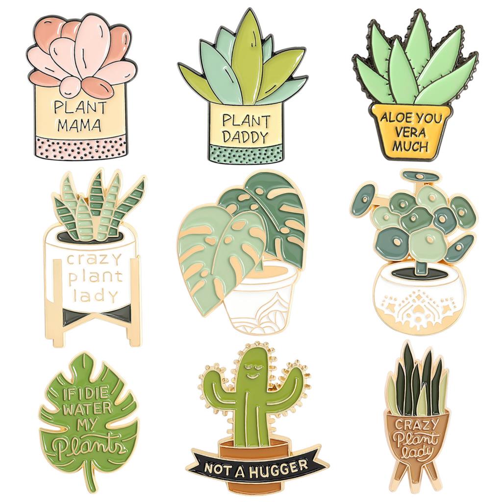 Potted Plant Brooch Monstera A – Cactus Mix Pot Bewertung und Preis