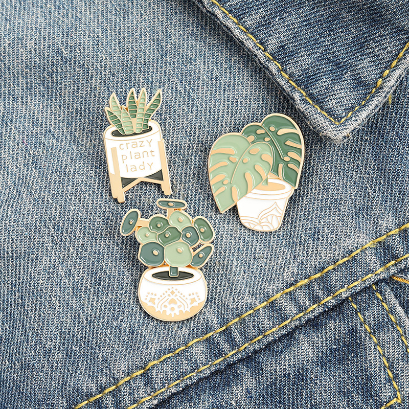 Potted Plant Brooch Monstera A – Cactus Mix Pot Bewertung und Preis