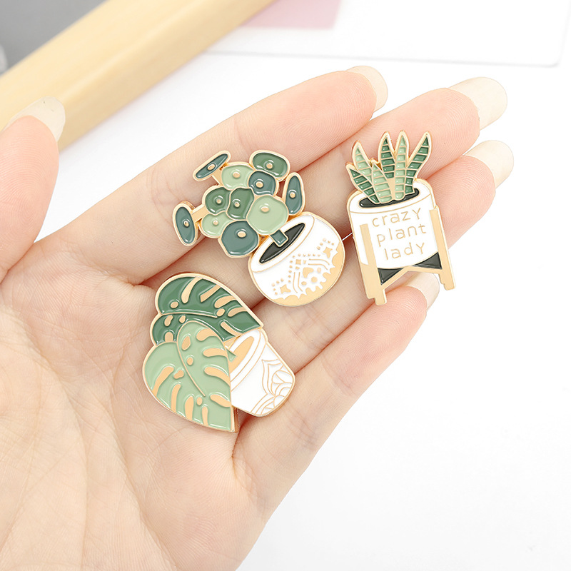 Potted Plant Brooch Monstera A – Cactus Mix Pot Bewertung und Preis