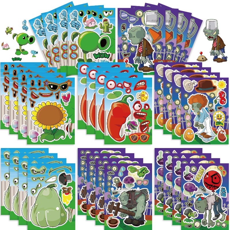 Plants Vs. Zombies Cute Cartoo – Plant Parent Sticker Bewertung und Preis