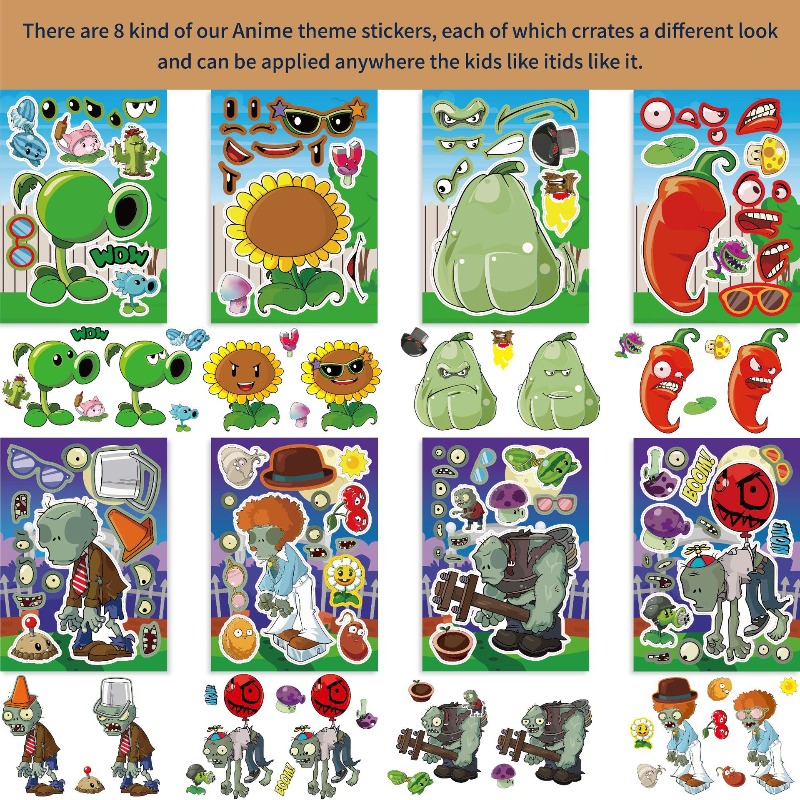Plants Vs. Zombies Cute Cartoo – Plant Parent Sticker Bewertung und Preis