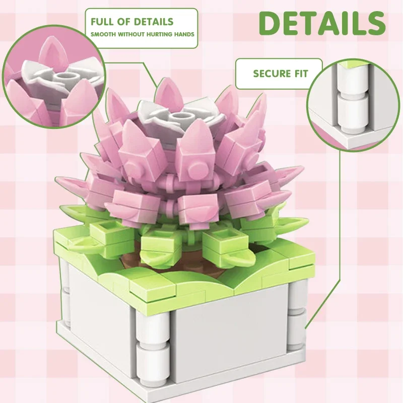 Block City DIY Potted Plants S – Cactus Mix Pot Bewertung und Preis