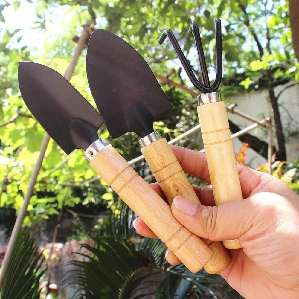 3Pcs/Set Mini Garden Tool Set  – Cactus Mix Pot Bewertung und Preis
