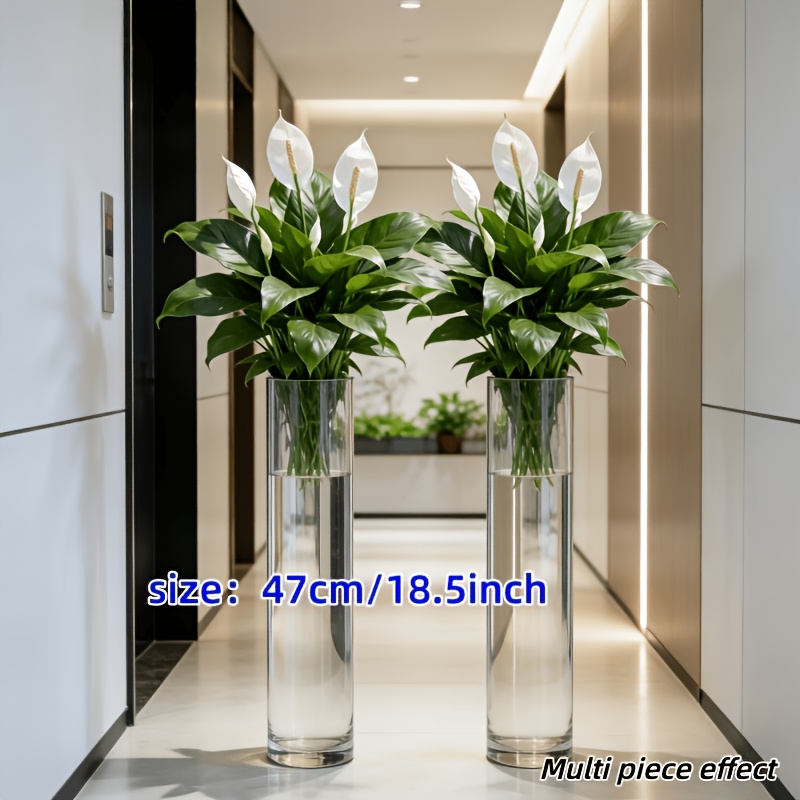 2 Pieces = 6 Flowers, Vase Not – Peace Lily White Bewertung und Preis