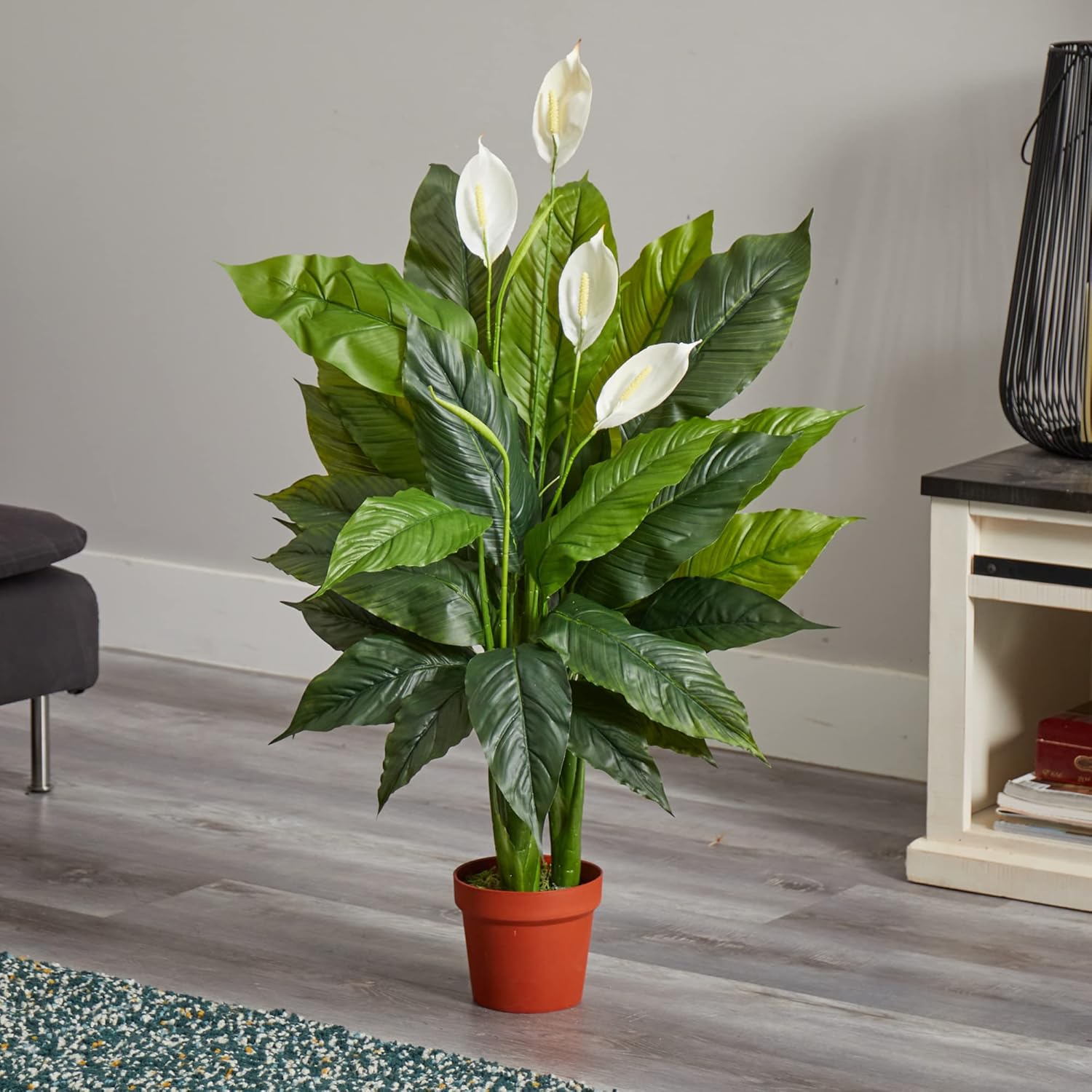 42in Artificial Peace Lily wit – Peace Lily White Bewertung und Preis