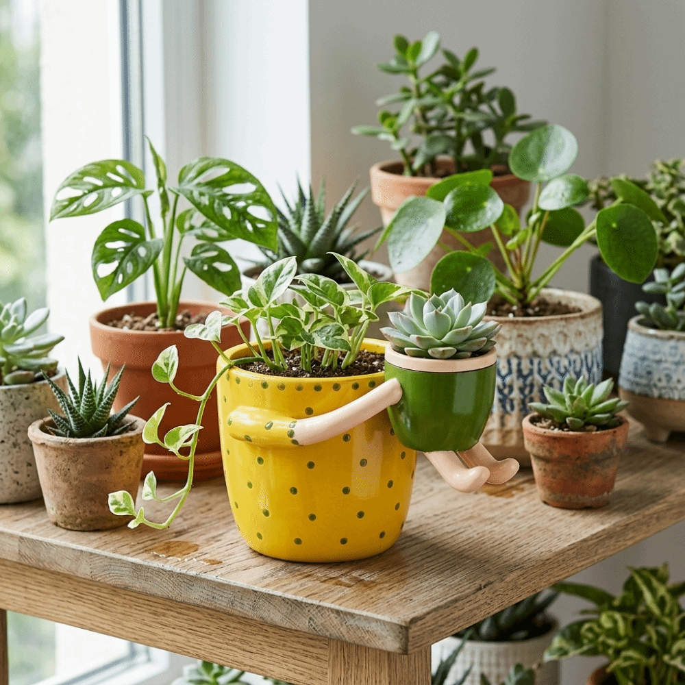 Resin Parent-child Flowerpot F – Plant Parental Bewertung und Preis