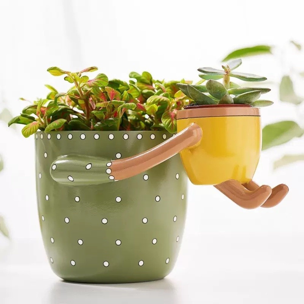 Resin Parent-child Flowerpot F – Plant Parental Bewertung und Preis