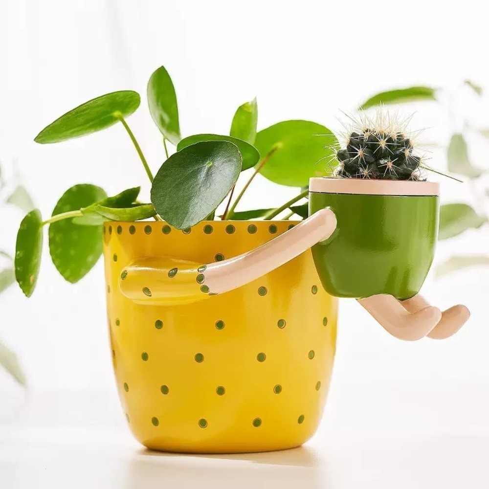 Resin Parent-child Flowerpot F – Plant Parental Bewertung und Preis