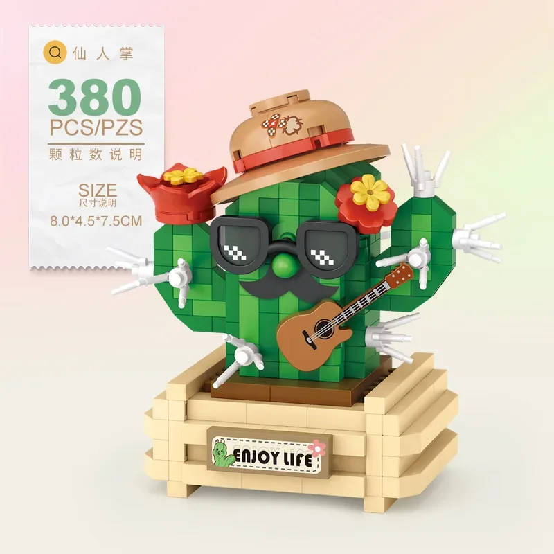 Mini Building Block Toys Creat – Cactus Mix Pot Bewertung und Preis