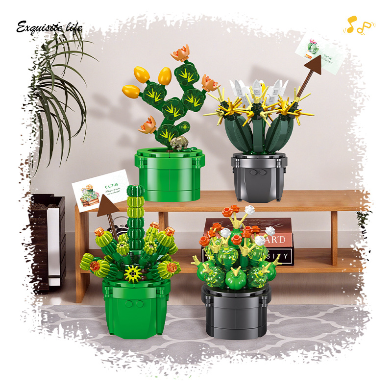 JIE-STAR JJ9175 Cactus Succule – Cactus Mix Pot Bewertung und Preis