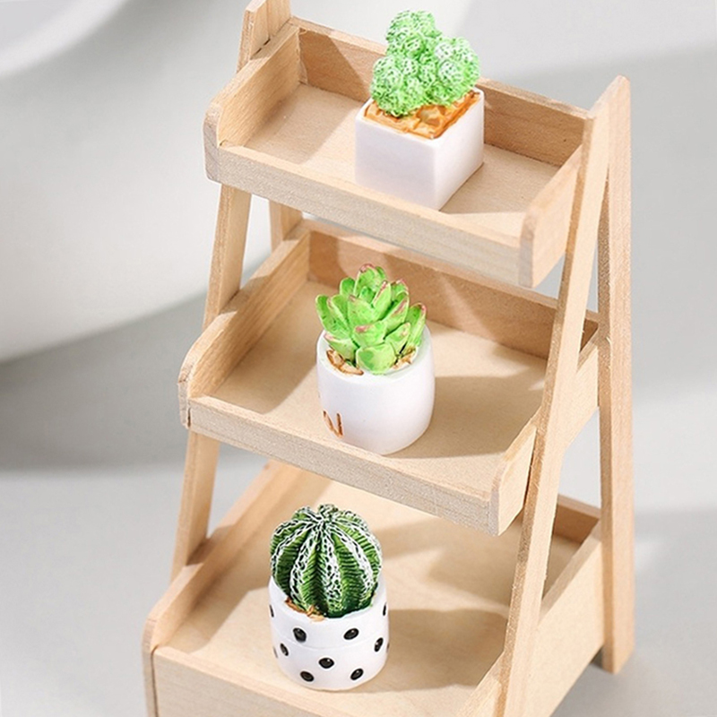 /Kb/1/4pcs 1:12 Dollhouse Mini – Cactus Mix Pot Bewertung und Preis