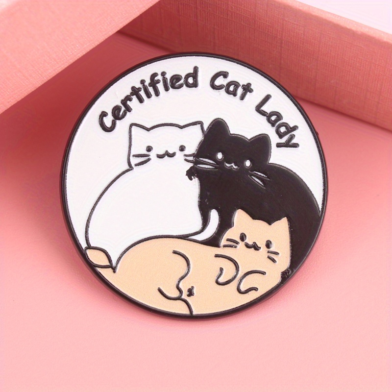 Certified Cat Lady Pin - Tri-C – Plant Parental Bewertung und Preis