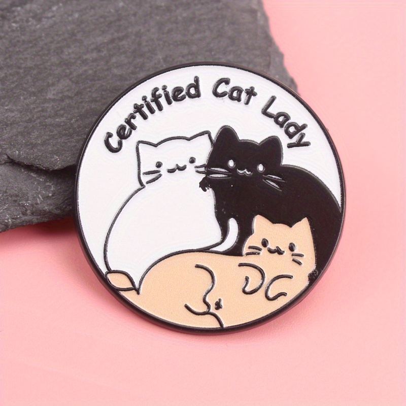 Certified Cat Lady Pin - Tri-C – Plant Parental Bewertung und Preis