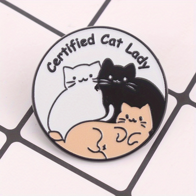 Certified Cat Lady Pin - Tri-C – Plant Parental Bewertung und Preis