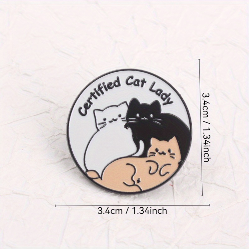 Certified Cat Lady Pin - Tri-C – Plant Parental Bewertung und Preis