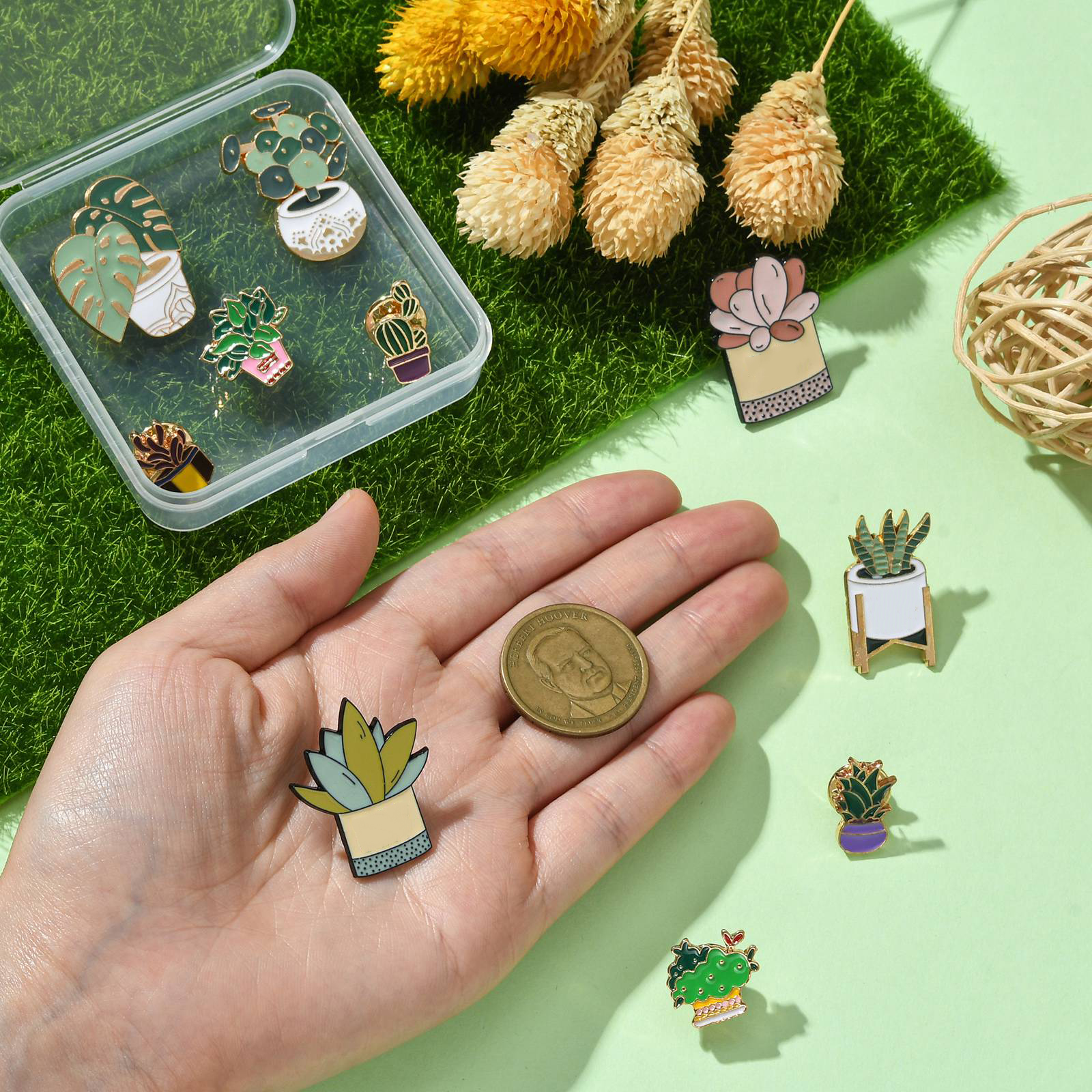 Pandahall 10Pcs Mixed Styles P – Cactus Mix Pot Bewertung und Preis